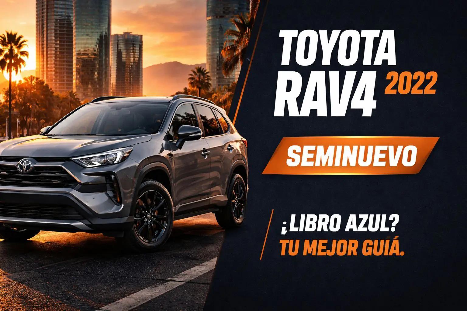 Toyota RAV 4 con el Libro Azul en Nuevo León