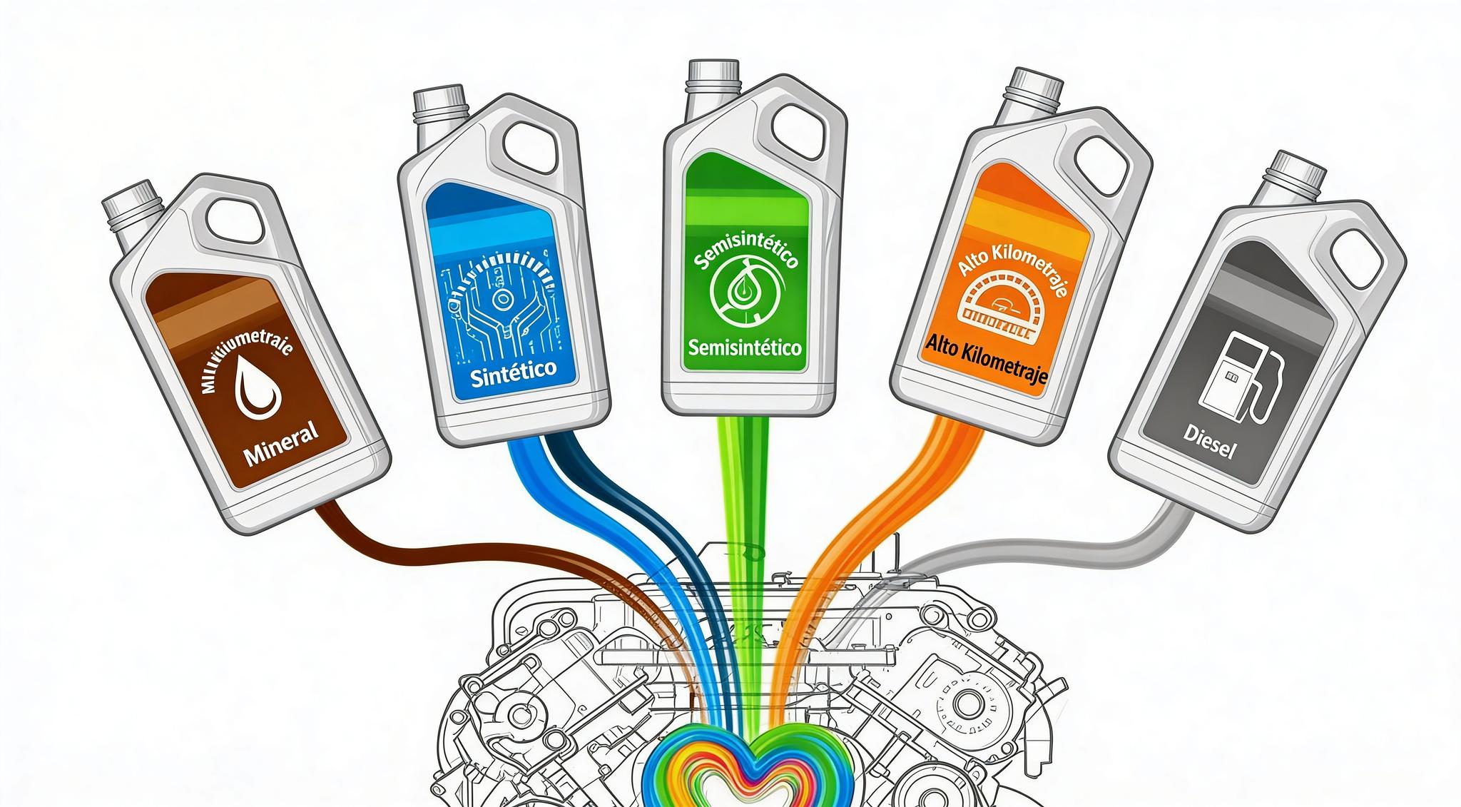Tipos de aceites para carros: La guía definitiva para el motor de tu auto en México