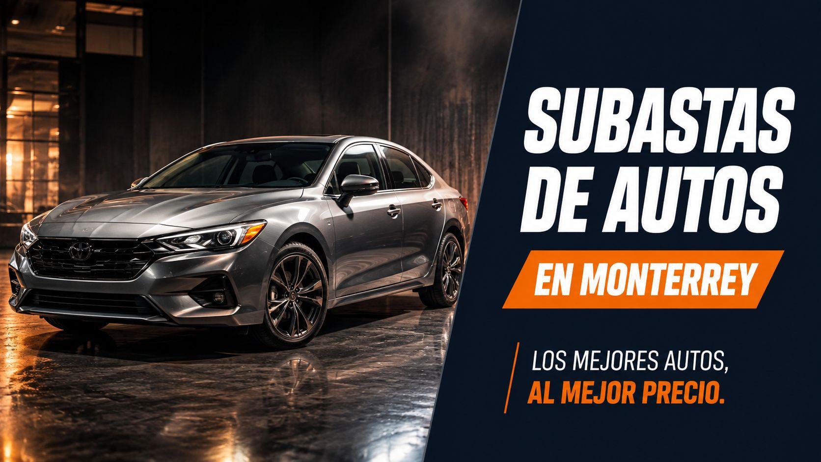Subastas de autos en Monterrey: guía real para comprar sin