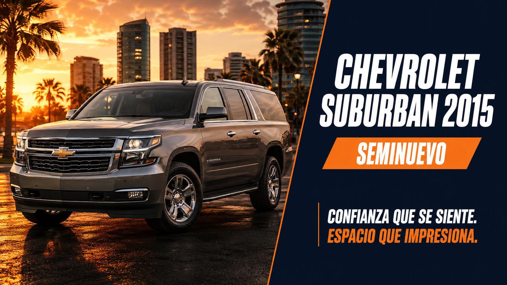 Suburban 2015 precios: guía completa 2026