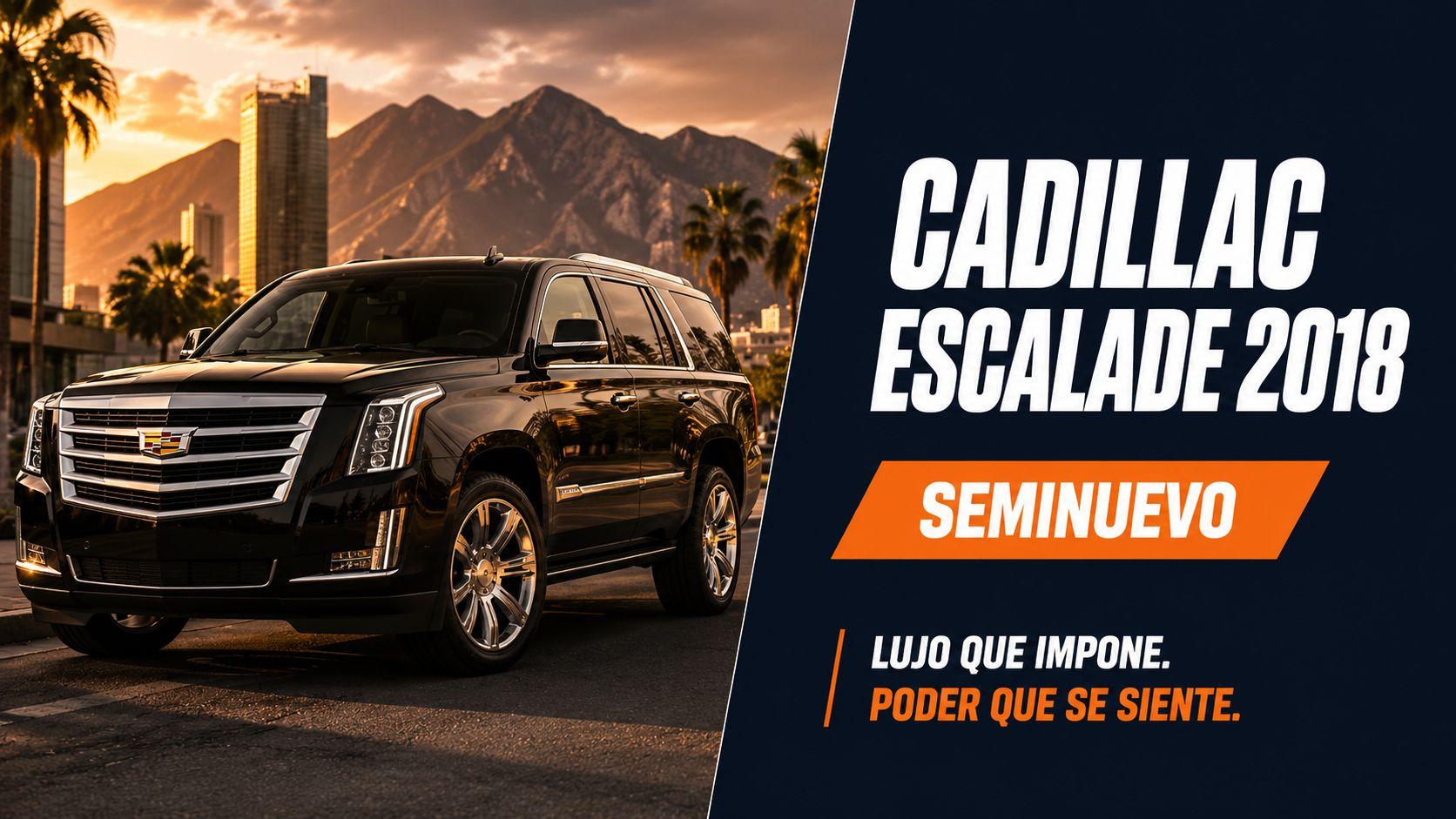 Cadillac Escalade 2018: guía para comprar seminuevo