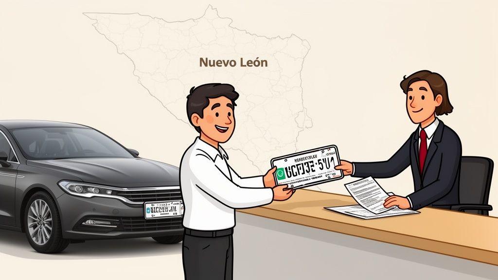 Cambio de placas Nuevo León: Guía Definitiva 2026