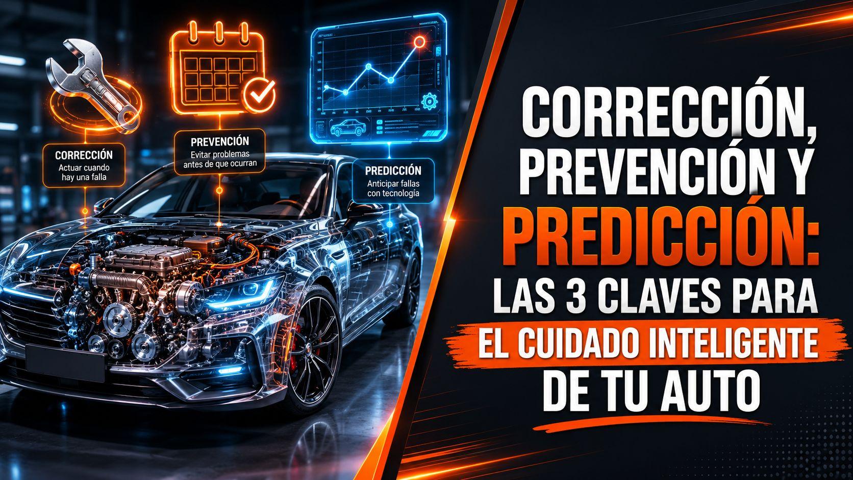 Mantenimiento correctivo, preventivo y predictivo en autos