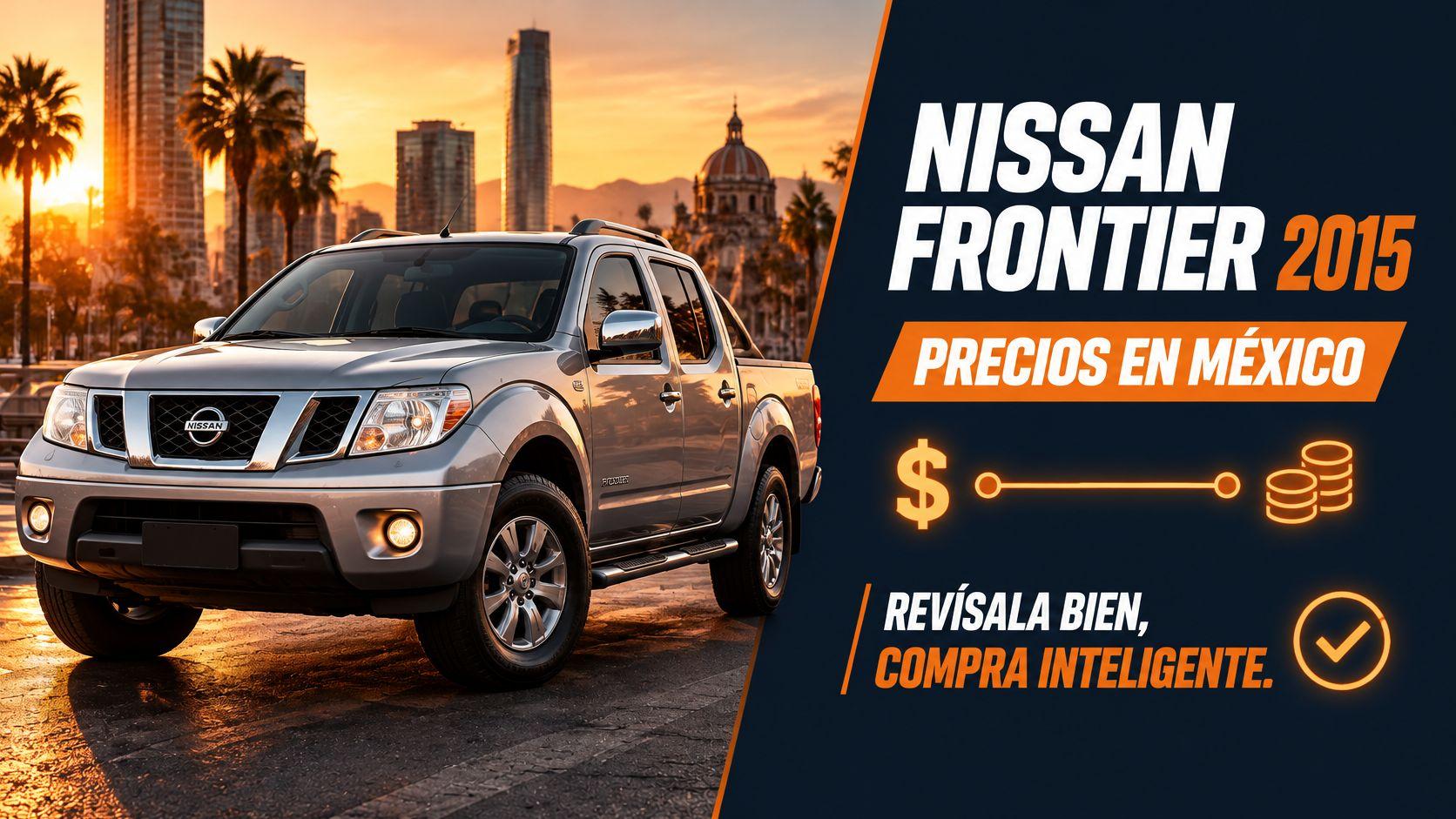 Nissan Frontier 2015 precio en México: rangos y claves